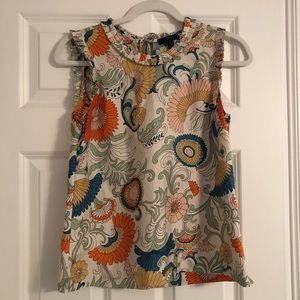 J Crew Silk Top